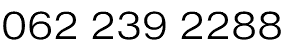 &nbsp;062 239 2288